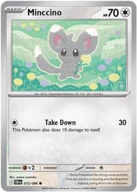 Minccino - ME04: Chaos Rising - Pokemon card