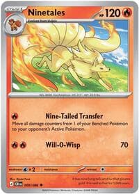 Ninetales - ME04: Chaos Rising - Pokemon card