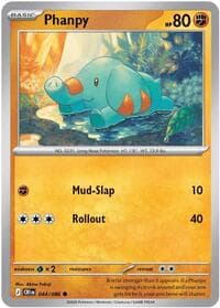 Phanpy - ME04: Chaos Rising - Pokemon card