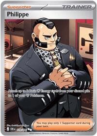 Philippe - ME04: Chaos Rising - Pokemon card