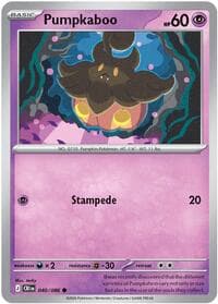 Pumpkaboo - ME04: Chaos Rising - Pokemon card