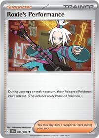 Roxie's Performance - ME04: Chaos Rising - Pokemon card