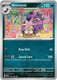 Skuntank - ME04: Chaos Rising - Pokemon card