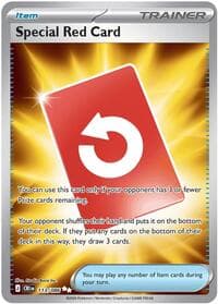 Special Red Card - ME04: Chaos Rising - Pokemon card