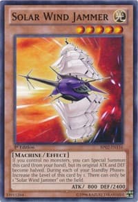 Solar Wind Jammer - Battle Pack 2: War of the Giants - YuGiOh card