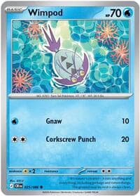 Wimpod - ME04: Chaos Rising - Pokemon card