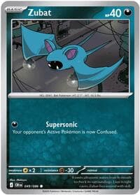 Zubat - ME04: Chaos Rising - Pokemon card