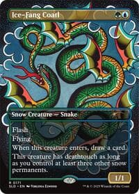Ice-Fang Coatl (0171) - Secret Lair Drop Series - Magic: The Gathering card