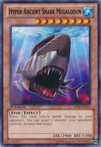 Hyper-Ancient Shark Megalodon - Battle Pack 2: War of the Giants - YuGiOh card