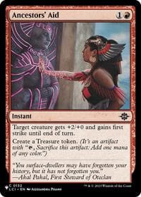 Ancestors' Aid - The List Reprints - Magic: The Gathering card