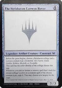The Strixhaven-Lorwyn Rover - Un-Known Event Playtest Cards - Magic: The Gathering card