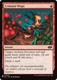 Crimson Wisps (J25) - The List Reprints - Magic: The Gathering card