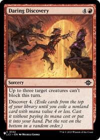 Daring Discovery - The List Reprints - Magic: The Gathering card