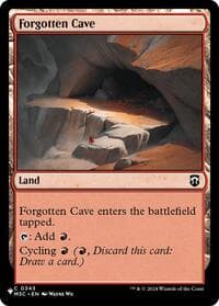 Forgotten Cave (M3C) - The List Reprints - Magic: The Gathering card
