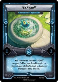 Tadpuff - Champion of Aphrodite - Divine Champions: Sunstrike - Elestrals card