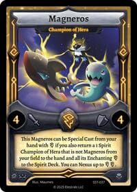 Magneros - Champion of Hera - Divine Champions: Sunstrike - Elestrals card