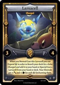 Larvacell - Charged - Divine Champions: Sunstrike - Elestrals card