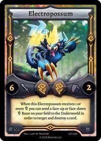 Electropossum (SST-045) - Divine Champions: Sunstrike - Elestrals card