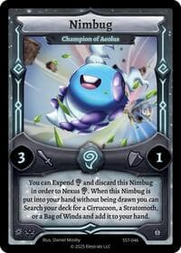Nimbug - Champion of Aeolus (SST-046) - Divine Champions: Sunstrike - Elestrals card