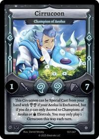 Cirrucoon - Champion of Aeolus - Divine Champions: Sunstrike - Elestrals card