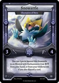 Snowattle - Champion of Hera (SST-057) - Divine Champions: Sunstrike - Elestrals card
