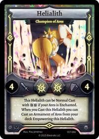 Helialith - Champion of Ares - Divine Champions: Sunstrike - Elestrals card