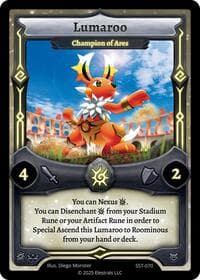 Lumaroo - Champion of Ares (SST-070) - Divine Champions: Sunstrike - Elestrals card