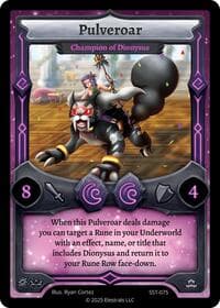 Pulveroar - Champion of Dionysus - Divine Champions: Sunstrike - Elestrals card