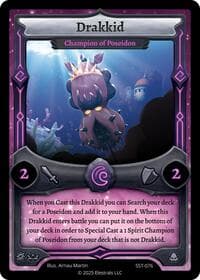 Drakkid - Champion of Poseidon (SST-076) - Divine Champions: Sunstrike - Elestrals card