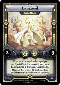 Lumaveil - Exalted Form - Divine Champions: Sunstrike - Elestrals card