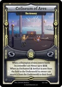 Coliseum of Ares - The Armory - Divine Champions: Sunstrike - Elestrals card