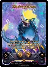 Electropossum (SST-112) - Divine Champions: Sunstrike - Elestrals card