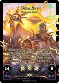 Celestleo - Champion of Ares (SST-126) - Divine Champions: Sunstrike - Elestrals card