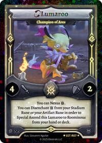Lumaroo - Champion of Ares (SST-R07) - Divine Champions: Sunstrike - Elestrals card