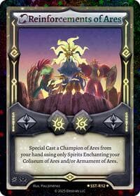 Reinforcements of Ares (SST-R12) - Divine Champions: Sunstrike - Elestrals card