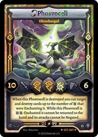 Phosvocell - Ultracharged (SST-S07) - Divine Champions: Sunstrike - Elestrals card