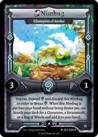 Nimbug - Champion of Aeolus (SST-S09) - Divine Champions: Sunstrike - Elestrals card
