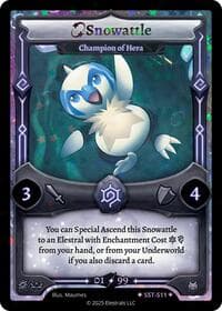 Snowattle - Champion of Hera - Divine Champions: Sunstrike - Elestrals card