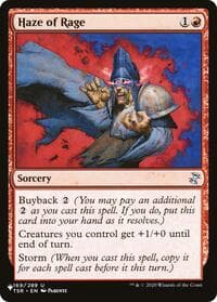 Haze of Rage - The List Reprints - Magic: The Gathering card