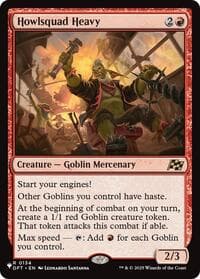 Howlsquad Heavy - The List Reprints - Magic: The Gathering card