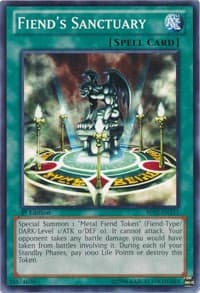 Fiend's Sanctuary - Battle Pack 2: War of the Giants - YuGiOh card