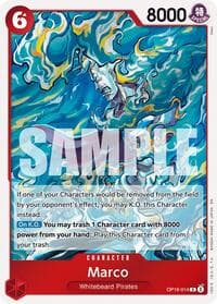 Marco - The Time of Battle - One Piece Card Game card