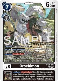 Orochimon - Dual Revolution Release Event Cards - Digimon Card Game card