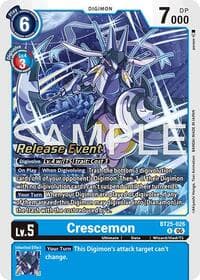 Crescemon - Dual Revolution Release Event Cards - Digimon Card Game card