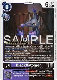 BlackGatomon - Dual Revolution Release Event Cards - Digimon Card Game card