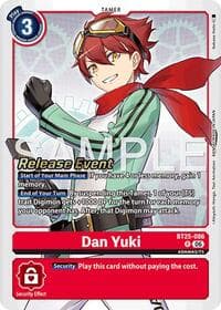 Dan Yuki - Dual Revolution Release Event Cards - Digimon Card Game card