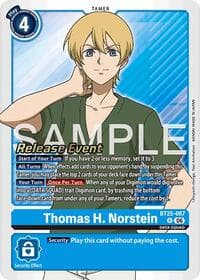 Thomas H. Norstein - Dual Revolution Release Event Cards - Digimon Card Game card