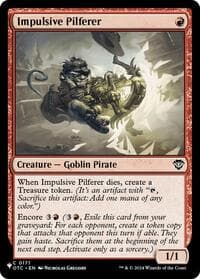 Impulsive Pilferer - The List Reprints - Magic: The Gathering card