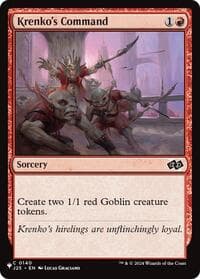 Krenko's Command (J25) - The List Reprints - Magic: The Gathering card