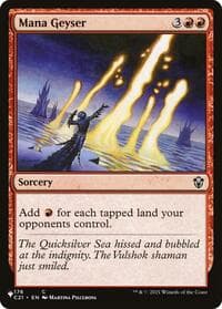 Mana Geyser (C21) - The List Reprints - Magic: The Gathering card